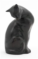 Brass Cat Sculpture