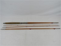 KIFFE (NEW ORK) BAMBOO FLY ROD IN 4 PIECES: