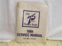 Fischer Body Sev. Manual 75 Yrs