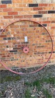 Large iron wheel

58” diameter