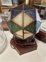 Stained glass lamp