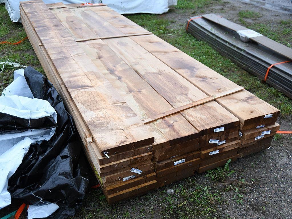 (33) pcs  Pressure Treated Wood 2x12x12