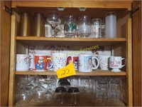 Mugs, Glasses, and Stemware
