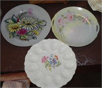 Vintage China Lot - Plates & Egg Plate