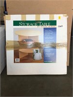 Heavy Duty Storage Table With Shelves Still In Box