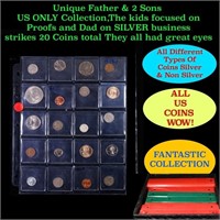 Unique Father & 2 Sons US ONLY Collection,The kids