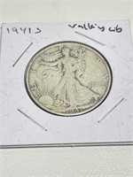 1941-S Walking Liberty 1/2