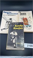 Vintage sports, illustrated in baseball books