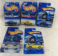 Lot Of 5 Brand New Hot Wheels