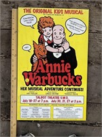 Annie Warbucks, London, ON Poster on Board