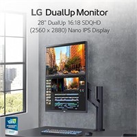 (P) LG 28MQ780-B 28 Inch 16:18 SDQHD (2560 x 2880)