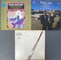 Three Mozart Vinyl LP Albums