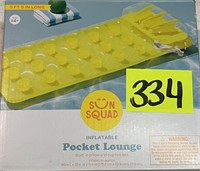 sun squd inflatable pocket lounge 5ft 9in long