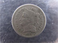 1866 3-Cent Nickel-