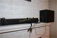 Phillips Soundbar with Speaker/Remote