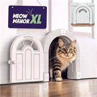 Cat Door Interior Door - Meow Manor Extra Large Pe