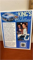 The kings last Cadillac piece of the door panel