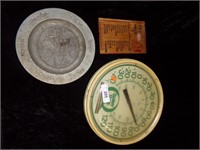 Quaker State Thermometer, Dupont Plate