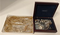 Lot of Costume Jewelry. Made in Austria Brooch &