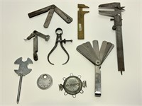 Misc mechanic tools and calipers