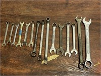 Large lot of wrenches