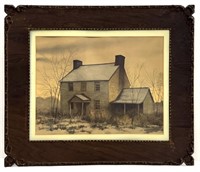Harold Collins "Old Home Place" Signed Print