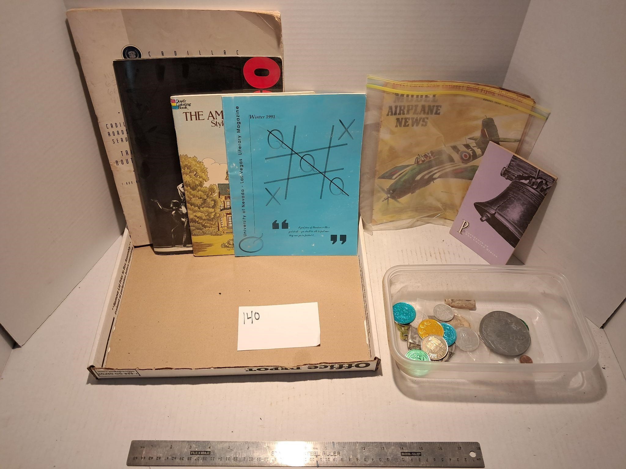 Cadilac Atlas, Magazines and coins