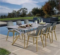 $1500-Biblos 7-piece Patio Dining Set