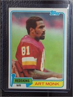 1981 TOPPS #194 ART MONK ROOKIE CARD HOF