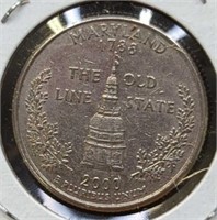 2000p Maryland quarter