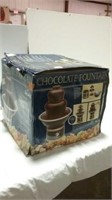 Chocolate fountain in box
