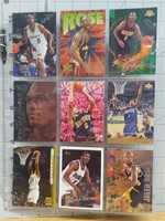 Jalen Rose basketball cards