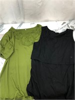 (2XL) 2-Pack Women's T-shirt/ Maternity Top
