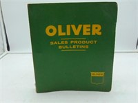 Oliver Sales Product Bulletins Binder