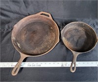 2 Cast Iron Pans #3