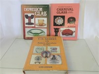 Collector Books - Carnival Glass, Etc