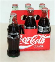 Rare 6-Pack Man on Moon Coca-Cola Bottles