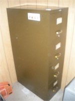4 Drawer Metal Filing Cabinet, 28x15x52