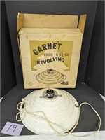 Retro Garnet Revolving Tree Holder - Org. Box