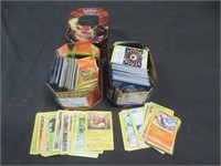APPROX 400 POKEMON CARDS & 3 POKEMON TINS