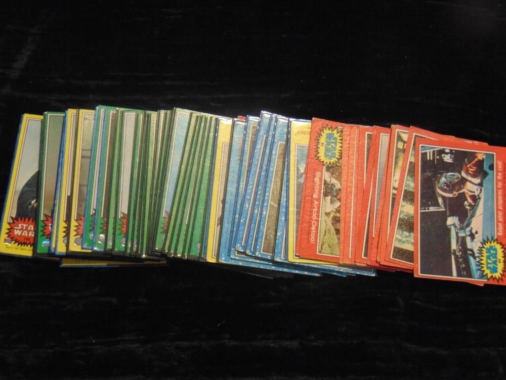 (50) Star Wars Collector Cards Marked 1977