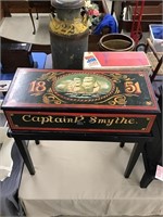 Vintage Style Sea Captains Box On Stand Bombay