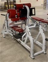 Hammer Strength Glute/Ham Bench with Model FWMAB