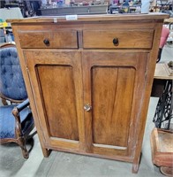 VTG. WOODEN STORAGE CABINET