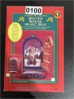 Winter Scene Music Box