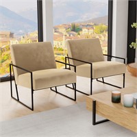 Kotter Home Modern Industrial Accent Chair