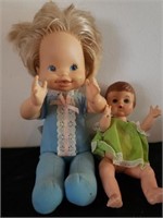 2 vintage dolls