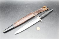 Vintage "La Cammando" French Dagger W/Sheath