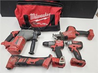 Milwaukee M18 Fuel  Tools & Bag  No Battery