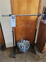 Clothes Rack, Hamper, & Hangers